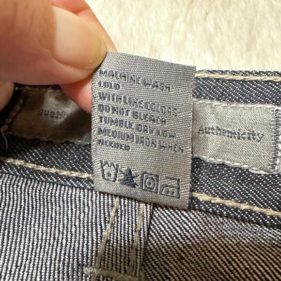 NWOT PD&C Men's Slim Straight Jeans Dark Blue Wash Denim 30x30 - Picture 8 of 8